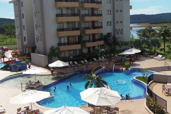 Apart-Hotel Marina Flat Caldas Novas Eksteriør bilde